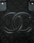 CHANEL 2008-2009 Nylon Paris-New York Tote Bag/Shoulder Bag