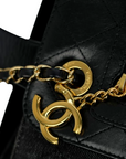 CHANEL Denim Tote Handbag/Shoulder Bag 2-Way