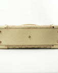 GUCCI Canvas Bronze Handbag