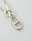 HERMES Ag925 Chaine d'Ancre Pendant Necklace