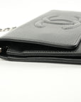 CHANEL Coco Mark Chain Wallet Shoulder Bag