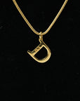 CHRISTIAN DIOR D-logo Necklace