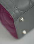 CHRISTIAN DIOR Lady Dior Medium Handbag/Shoulder Bag