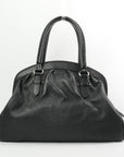 CHRISTIAN DIOR Leather Bostonbag Shoulder Bag