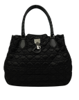 CHRISTIAN DIOR Logo Motif Tote Bag