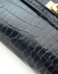HERMES Kelly Cut Crocodile Handbag【JAPAN only Shipping】