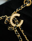 CHANEL Velvet Bucket Shoulder Bag