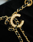 CHANEL Velvet Bucket Shoulder Bag