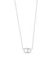 CHRISTIAN DIOR CD Logo Necklace