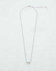 CHRISTIAN DIOR CD Logo Necklace
