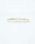 TIFFANY & CO. SV925 K18YG Knot Bangle