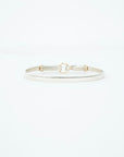 TIFFANY & CO. SV925 K18YG Knot Bangle