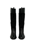 SALVATORE FERRAGAMO Embroidered Long Boots