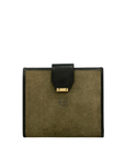LOEWE Anagram Suede Bi-fold Wallet