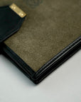 LOEWE Anagram Suede Bi-fold Wallet