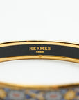 HERMES Cloisonné Enamel PM Bangle