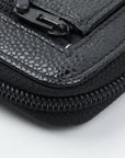 CHANEL 2003-2004 Caviar Skin Long Wallet