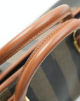 FENDI Pebbled Pattern Handbag