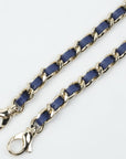 CHANEL Cotton Jersey Matelassé Chain Wallet/Mini Shoulder Bag 2Way