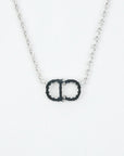 CHRISTIAN DIOR CD Logo Necklace