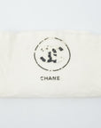 CHANEL 1986-1988 Cotton Jersey Mini Matelassé Shoulder Bag
