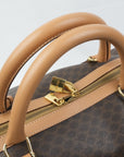 CELINE Macadam Boston Handbag