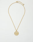 CHRISTIAN DIOR Round Circle Necklace
