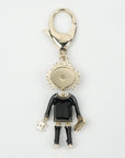 CHANEL Coco Mark Lion Rhinestone Keychain Other Accessory