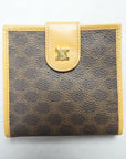 CELINE Macadam PVC Leather Brown with Gold Hardware Wallet