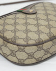 GUCCI GG Supreme Sherry Line 007 58 6112 PVC Shoulder Bag