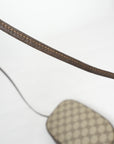 GUCCI GG Supreme Sherry Line 007 58 6112 PVC Shoulder Bag