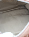 CHANEL 2005-2006 Brown/Silver Matelassé Handbag