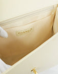 CHANEL 2000-2002 Kelly-style Coco Mark Handbag