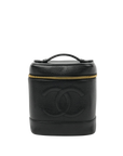 CHANEL 2000–2002 Caviar Skin Vanity Handbag