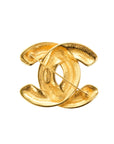 CHANEL Coco Mark Matelassé Brooch