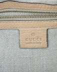 GUCCI 257026 Leather Gold Hardware Shoulder Bag