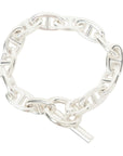 HERMES SV925 Chaine D'Ancre TGM 13 Links Bracelet