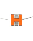 HERMES H Cube Necklace