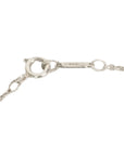 TIFFANY & CO. SV925 House Design Ribbon Necklace