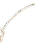 TIFFANY & CO. SV925 K18YG Love Knot Bangle