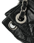 CHANEL 2009-2010 Matelassé Coco Mark Lambskin Shoulder Bag