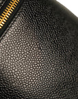 CHANEL 1997-1999 Vanity Caviar Skin Handbag