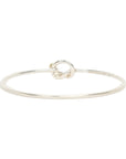 TIFFANY & CO. SV925 K18YG Love Knot Bangle