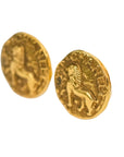 CHANEL Lion Earrings