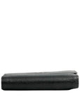 CHANEL 2003–2004 Caviar Leather Tri-Fold Wallet
