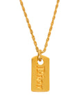 CHRISTIAN DIOR Dior Logo Necklace