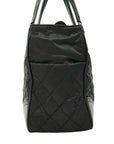 CHANEL 2008-2009 Nylon Paris-New York Tote Bag/Shoulder Bag