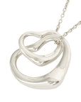 TIFFANY & CO. Double Open Heart Necklace