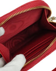 CHRISTIAN DIOR Lady Dior Call'in Dior Phone Holder / Shoulder Bag