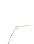 TIFFANY & CO. SV925 K18YG Open Heart Ribbon Necklace